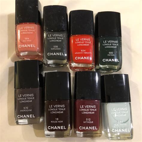 chanel no 5 nail polish|discontinued chanel nail polish colors.